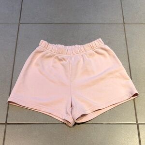 TNA Blush Pink Sweat Shorts